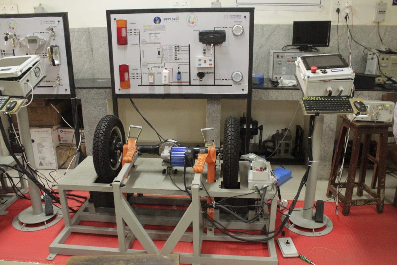 EV lab installed at NIT Raipur, Raipur, Chhattisgarh - photo 1 of 4
