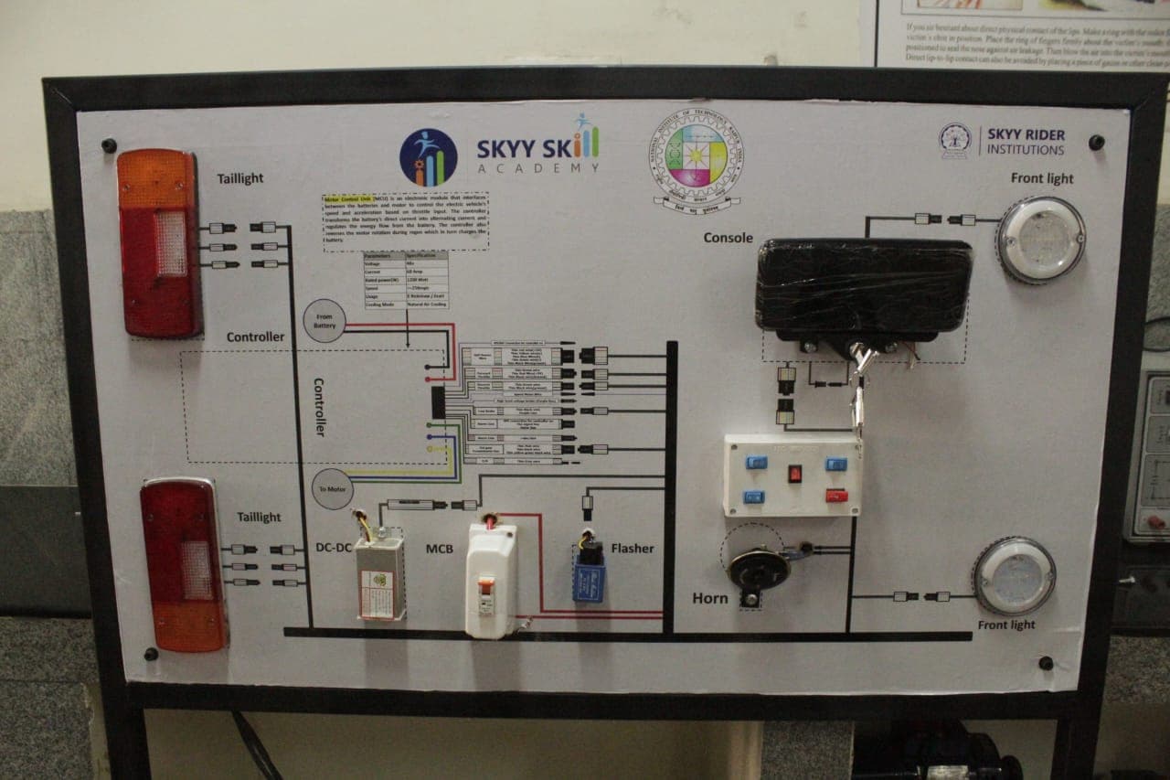 EV lab installed at NIT Raipur, Raipur, Chhattisgarh - photo 2 of 4