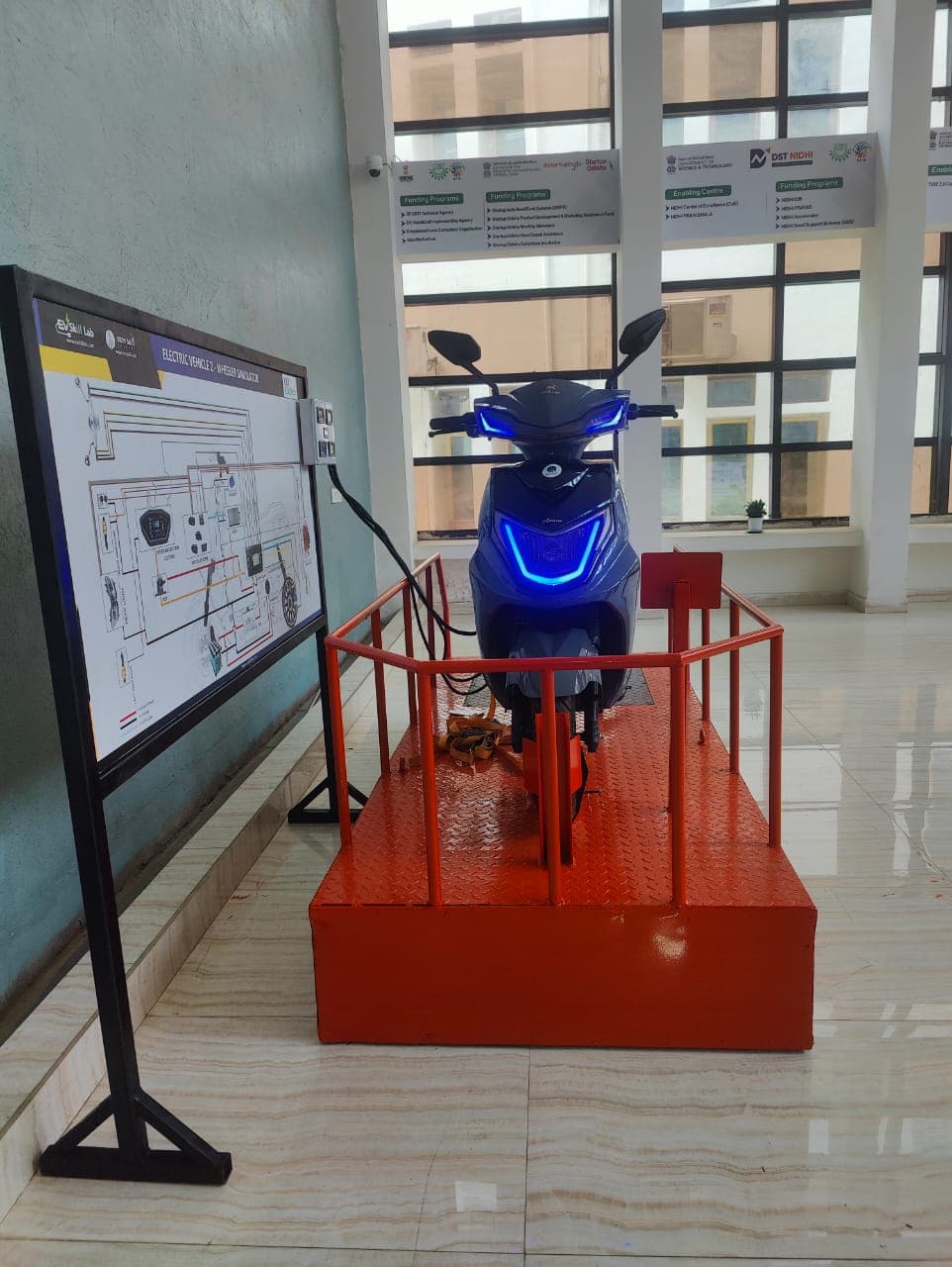 EV lab installed at AMET University, Chennai, Tamil Nadu - photo 2 of 3
