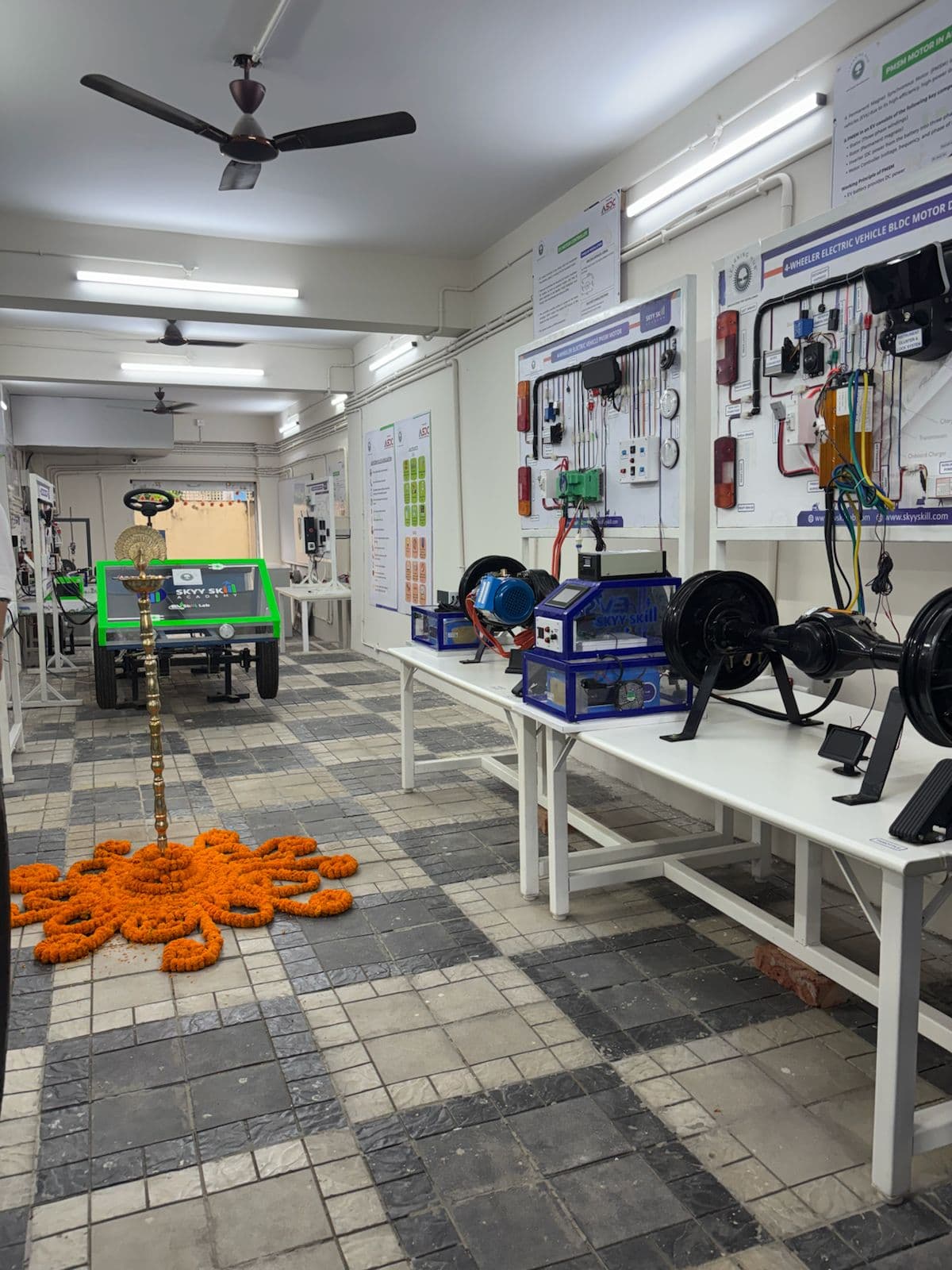 EV & Automotive lab installed at Learning Hub, Kolkata, West Bengal - photo 2 of 4
