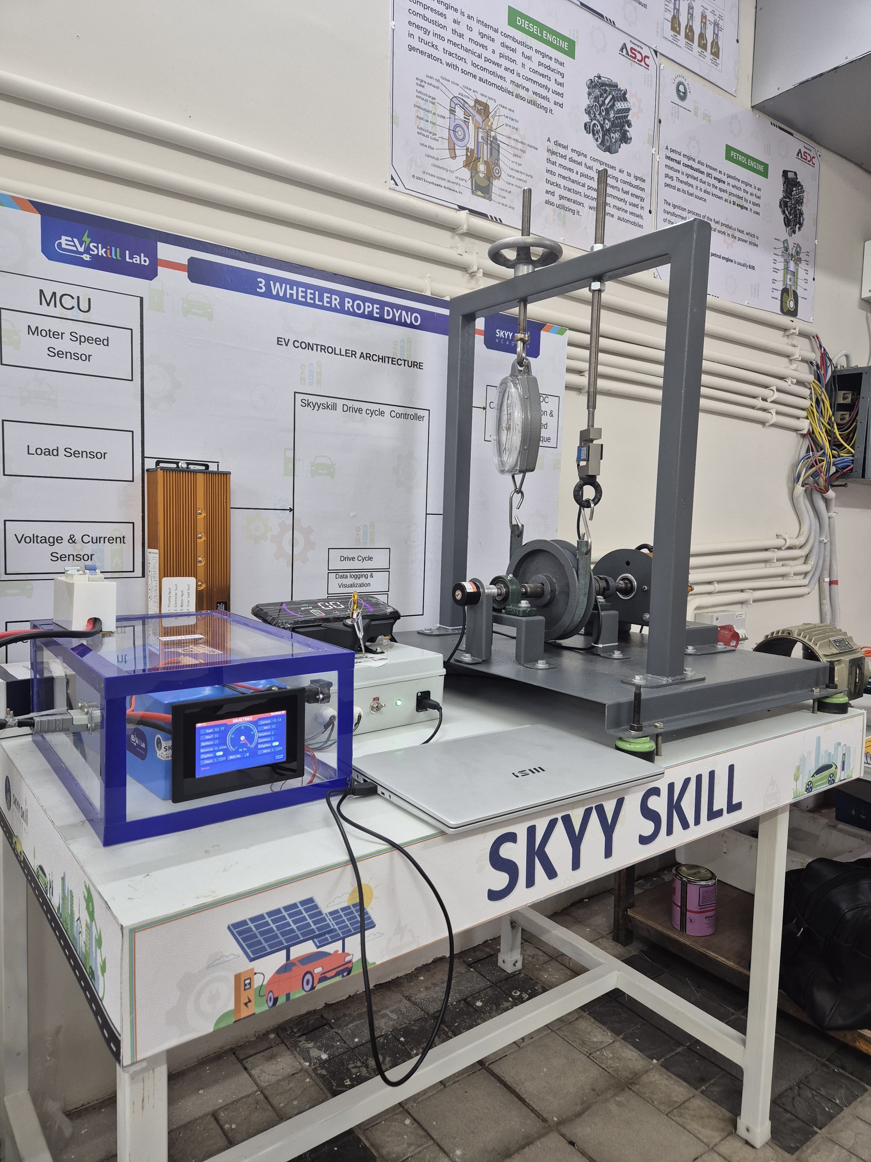 EV & Automotive lab installed at Learning Hub, Kolkata, West Bengal - photo 3 of 4