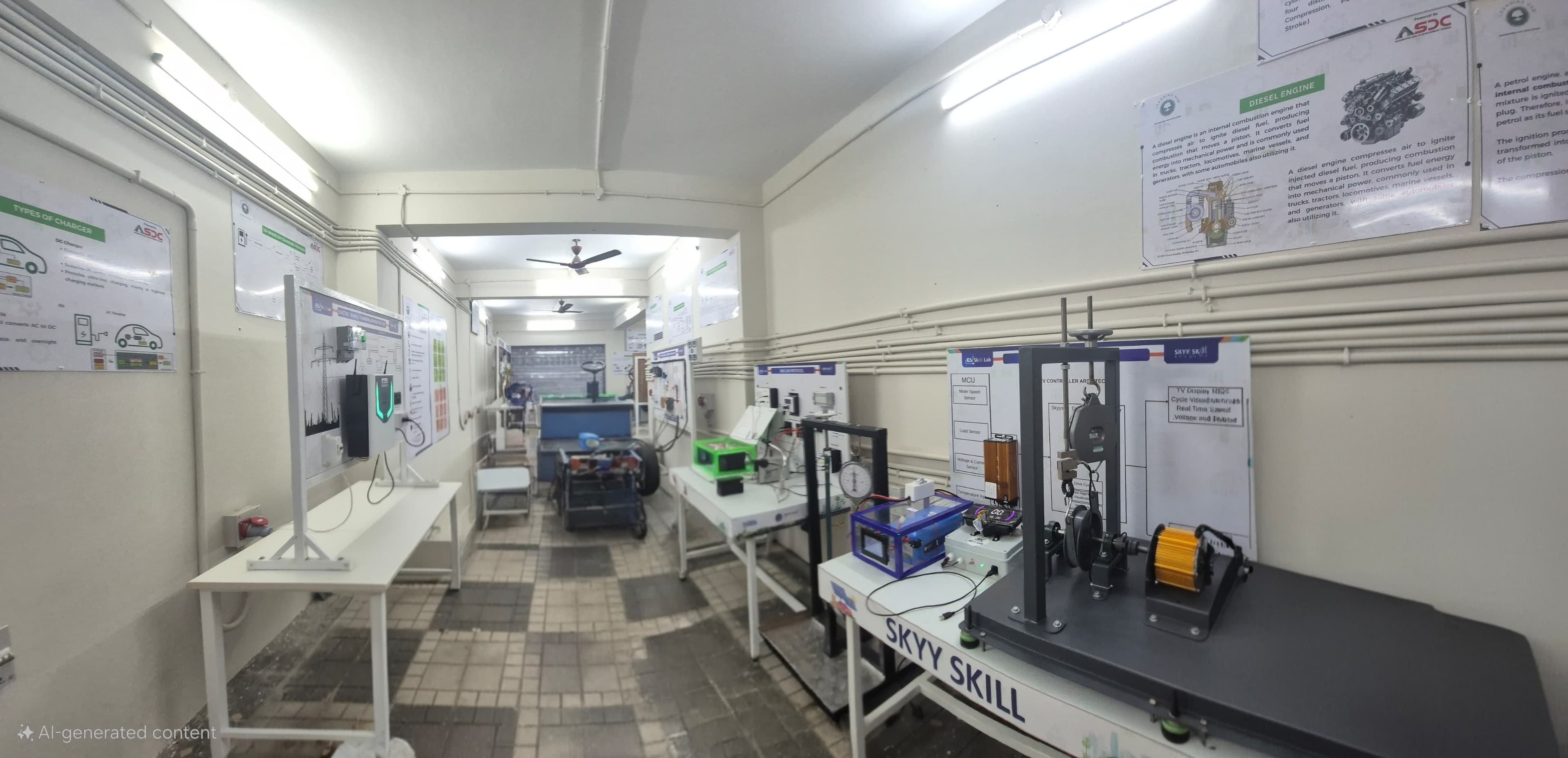 EV & Automotive lab installed at Learning Hub, Kolkata, West Bengal - photo 4 of 4