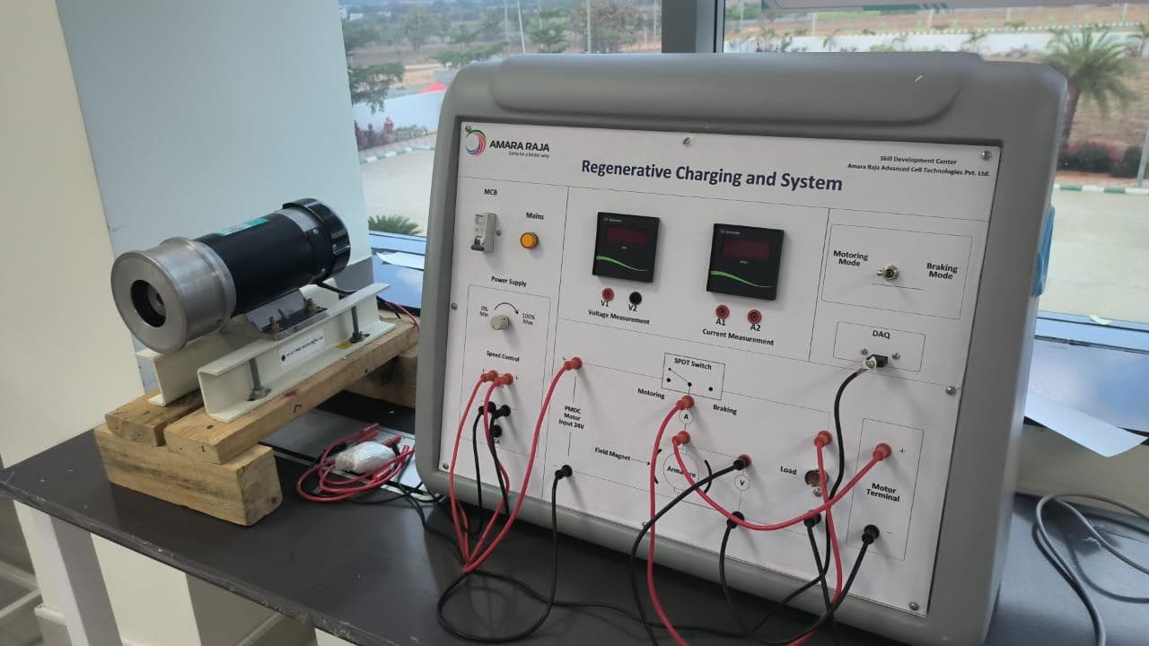 EV lab installed at Amara Raja, Mahabubnagar, Telangana - photo 3 of 6