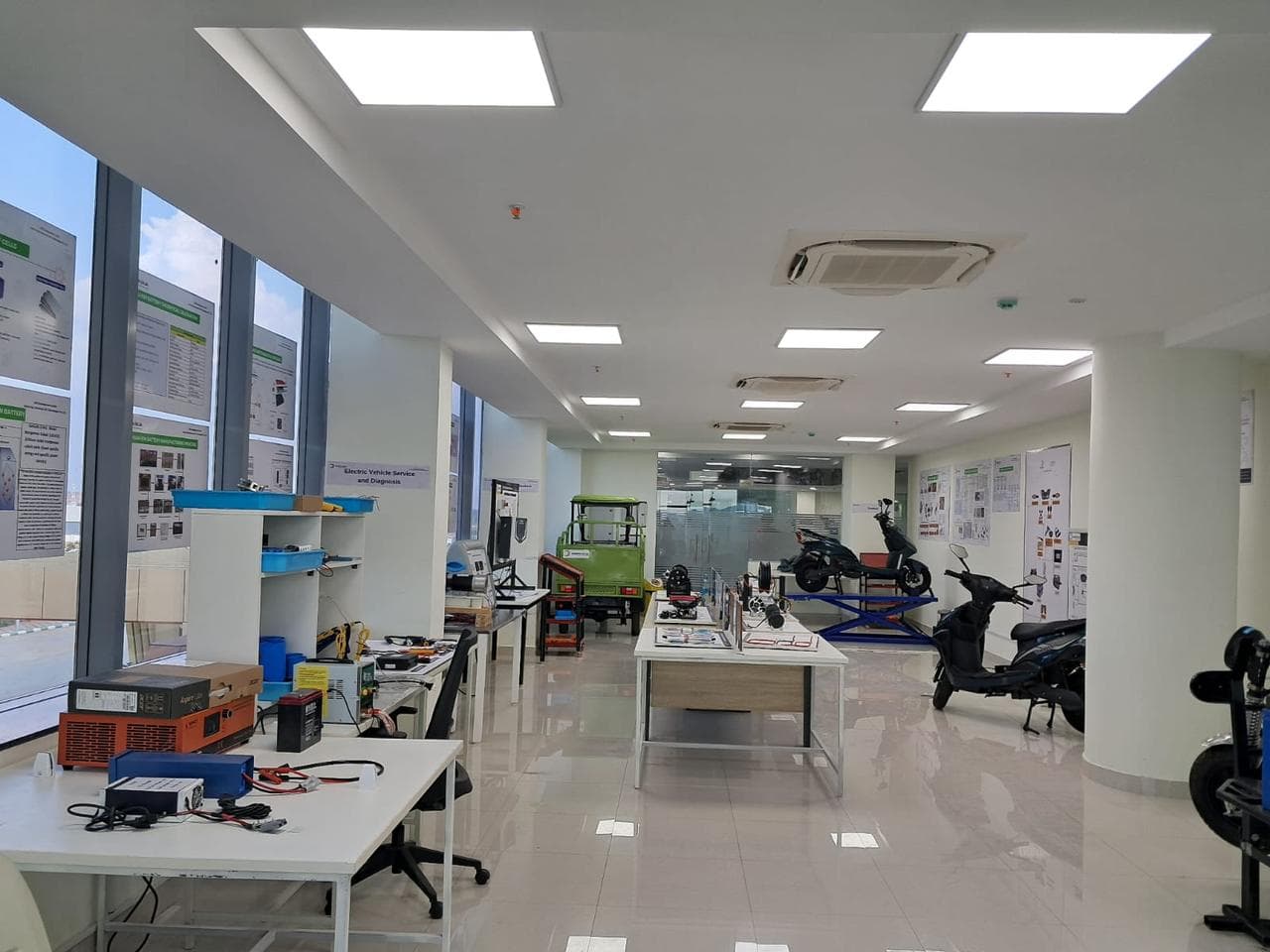 EV lab installed at Amara Raja, Mahabubnagar, Telangana - photo 6 of 6
