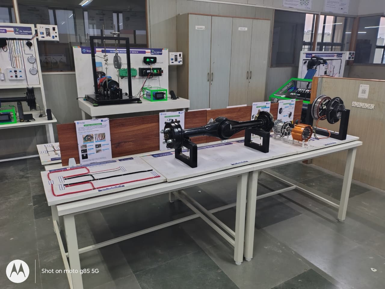 EV lab installed at Dr Subash University, Junagadh, Gujarat - photo 5 of 6