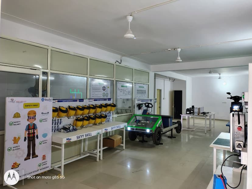 EV lab installed at Udayan Care, Delhi, Delhi