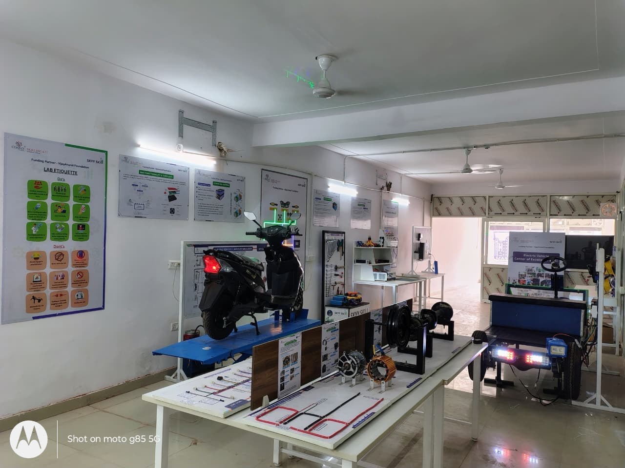 EV lab installed at Udayan Care, Delhi, Delhi - photo 5 of 6