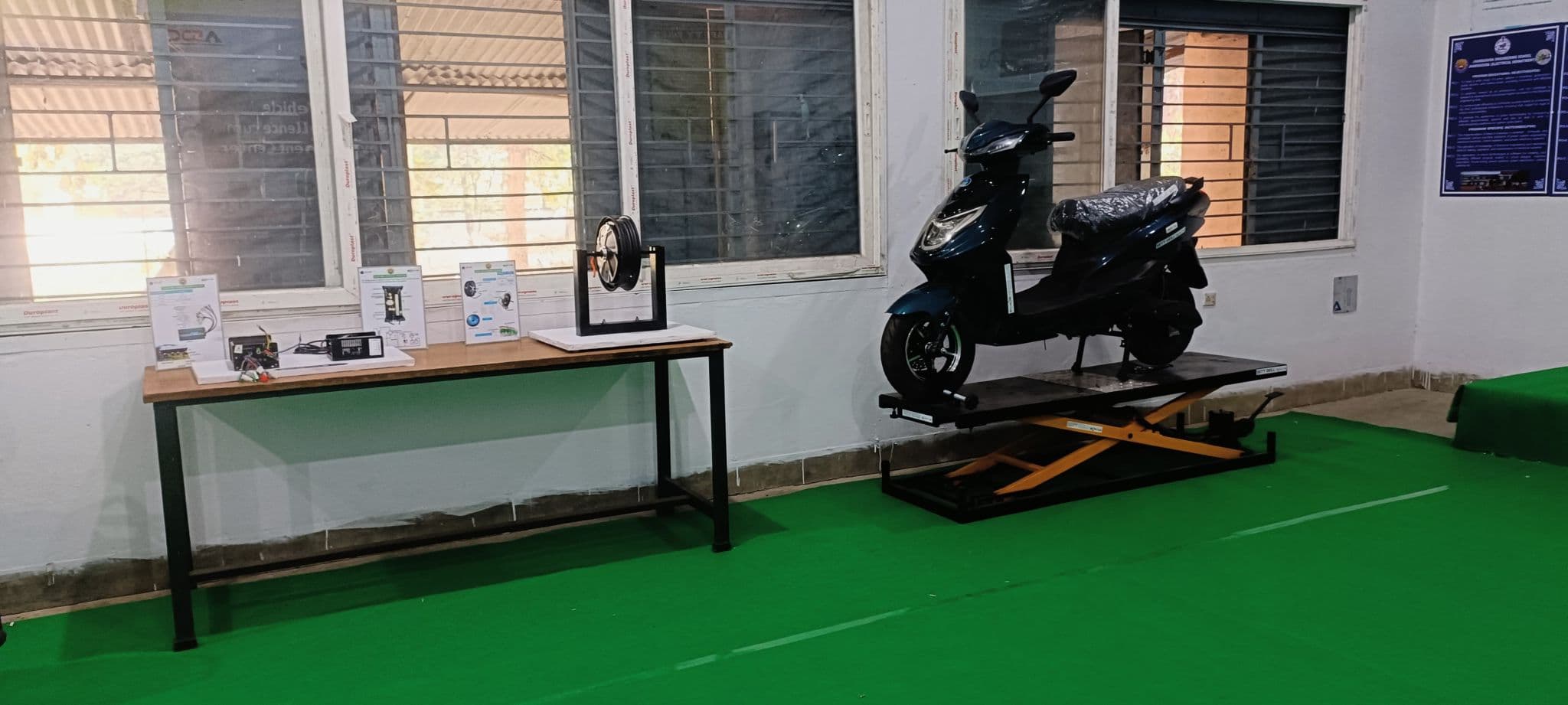 EV lab installed at Jharsuguda Engineering School, Jharsuguda, Odisha - photo 5 of 5