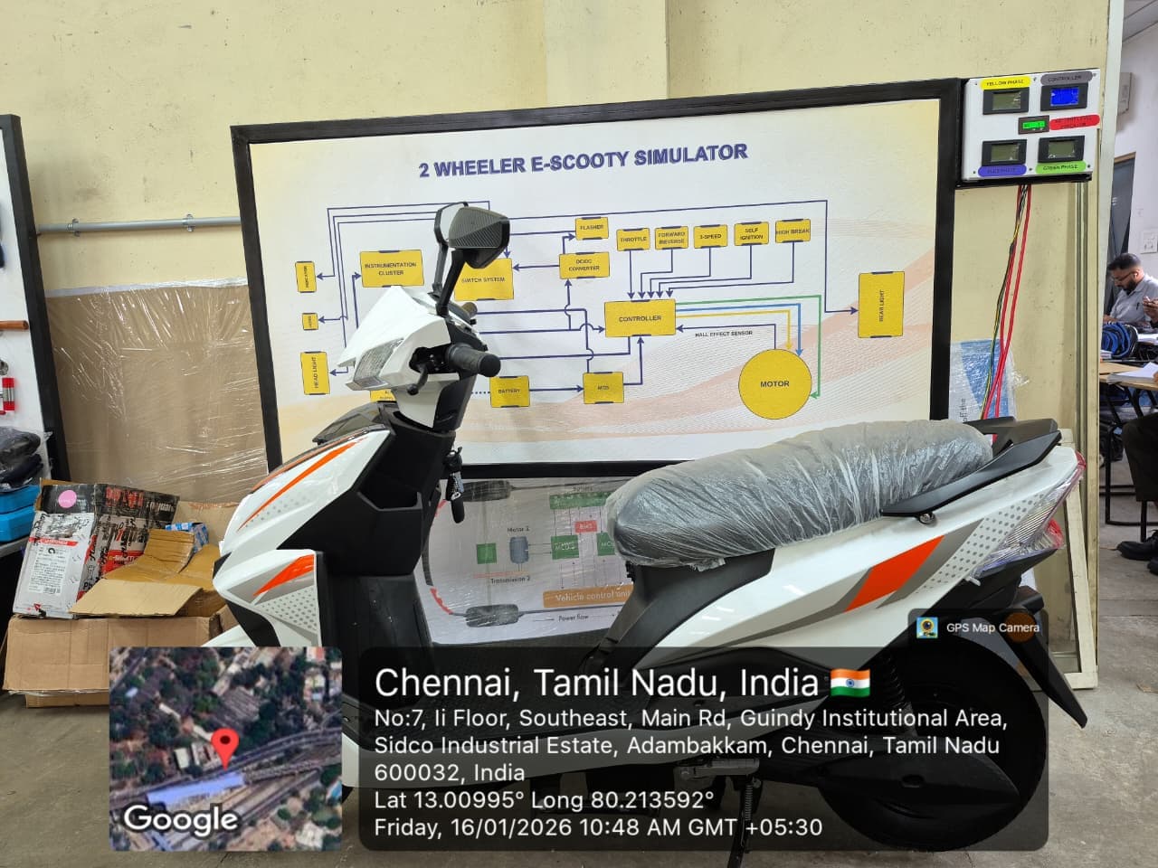 EV lab installed at National Skill Training Institute (NSTI), Chennai, Tamil Nadu - photo 1 of 5
