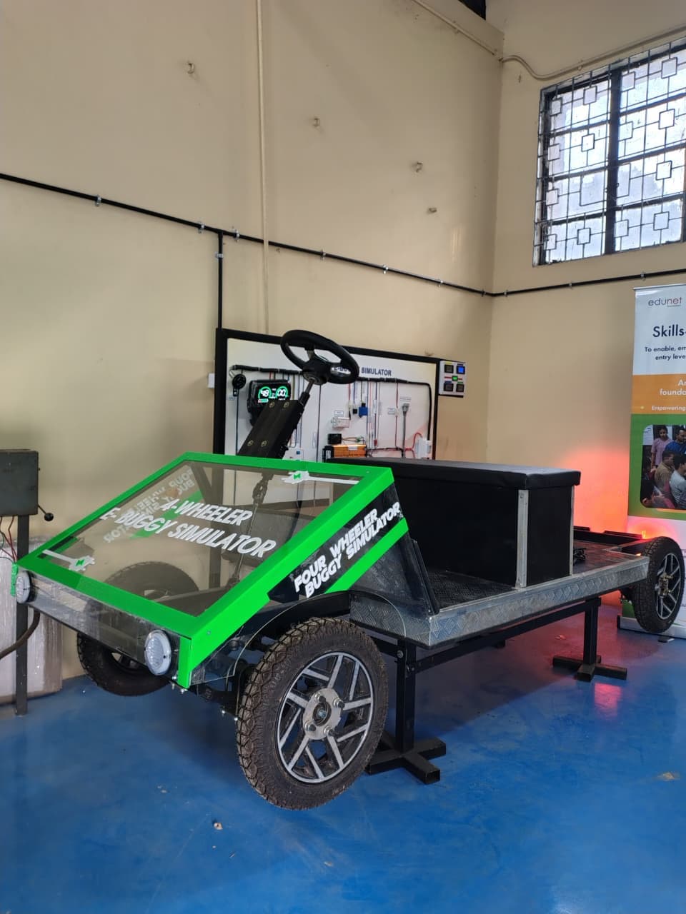 EV lab installed at National Skill Training Institute(NSTI), Bengaluru, Karnataka
