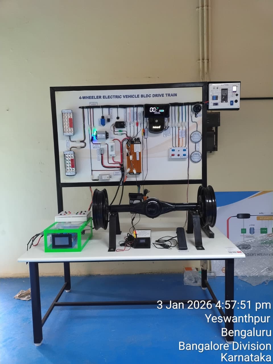 EV lab installed at National Skill Training Institute(NSTI), Bengaluru, Karnataka - photo 1 of 5