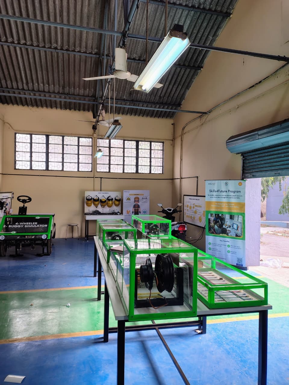 EV lab installed at National Skill Training Institute(NSTI), Bengaluru, Karnataka - photo 3 of 5
