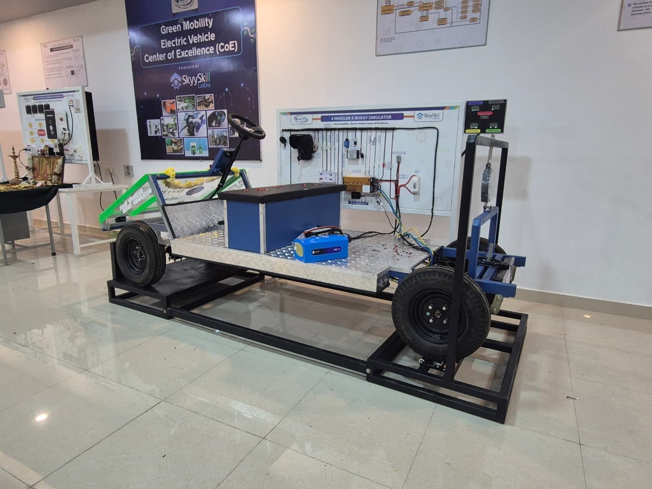 EV lab installed at Ballari Institute of Technology and Management, Ballari, Karnataka - photo 1 of 4