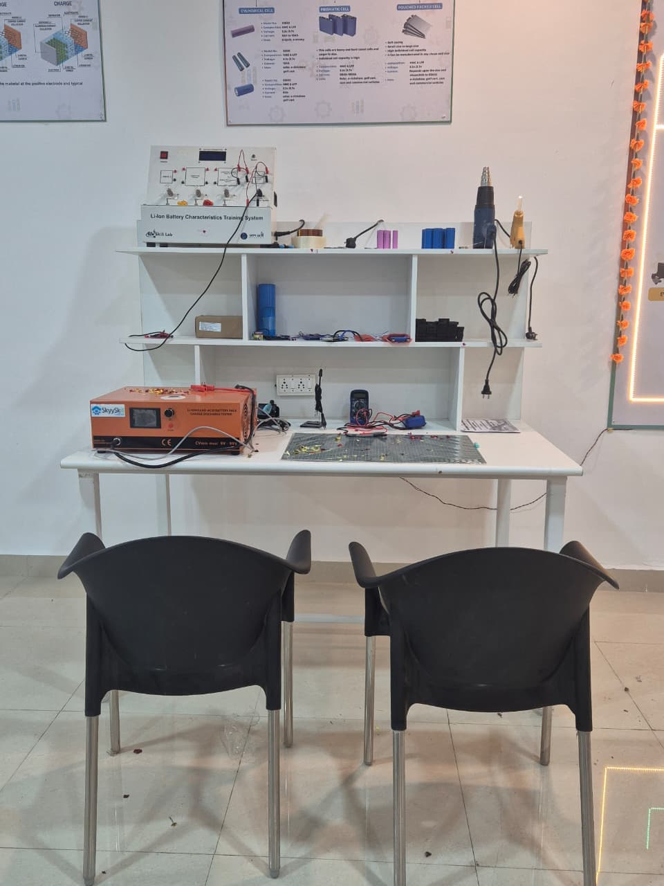EV lab installed at Ballari Institute of Technology and Management, Ballari, Karnataka - photo 3 of 4