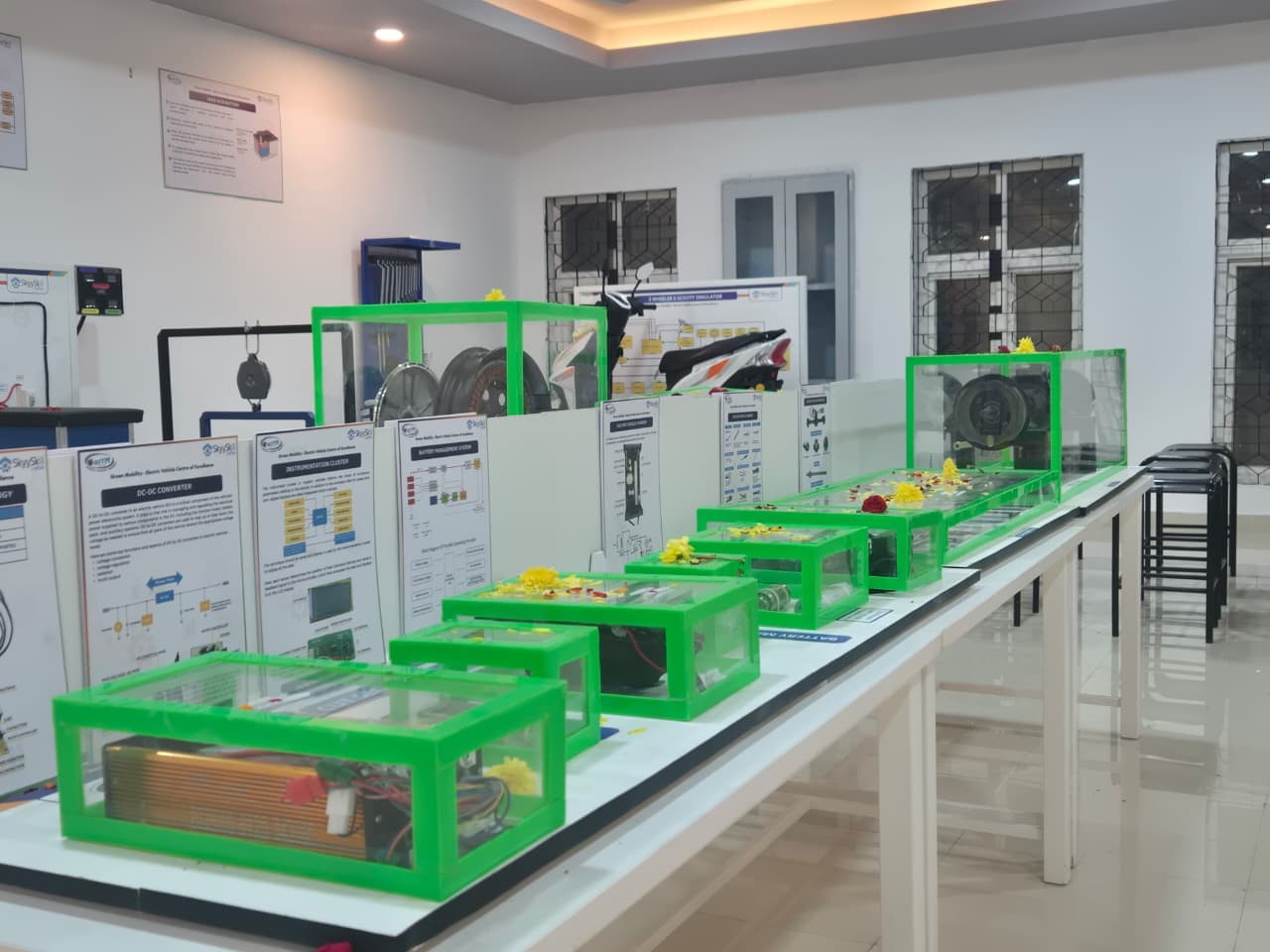 EV lab installed at Ballari Institute of Technology and Management, Ballari, Karnataka - photo 4 of 4