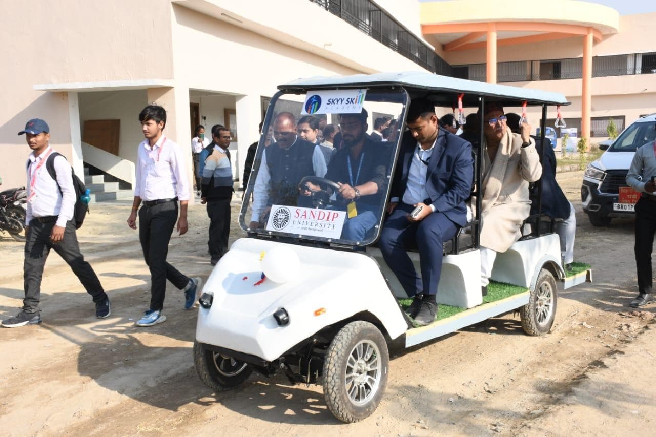 EV lab installed at Sandip University, Sijoul, Bihar - photo 2 of 4