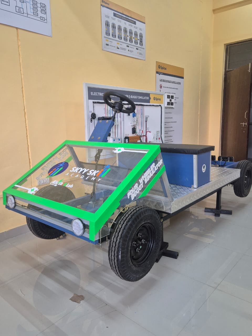 EV lab installed at Govt. Mahila Engineering college, Ajmer, Rajasthan - photo 2 of 5
