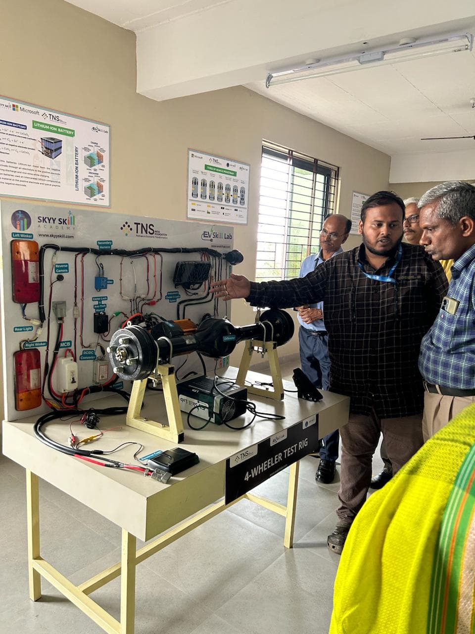 EV lab installed at PMC Tech, Hosur, Tamil Nadu - photo 1 of 3