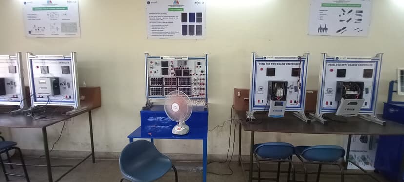 Solar lab installed at Birla Vishwakarma Mahavidyalaya, Anand, Gujarat