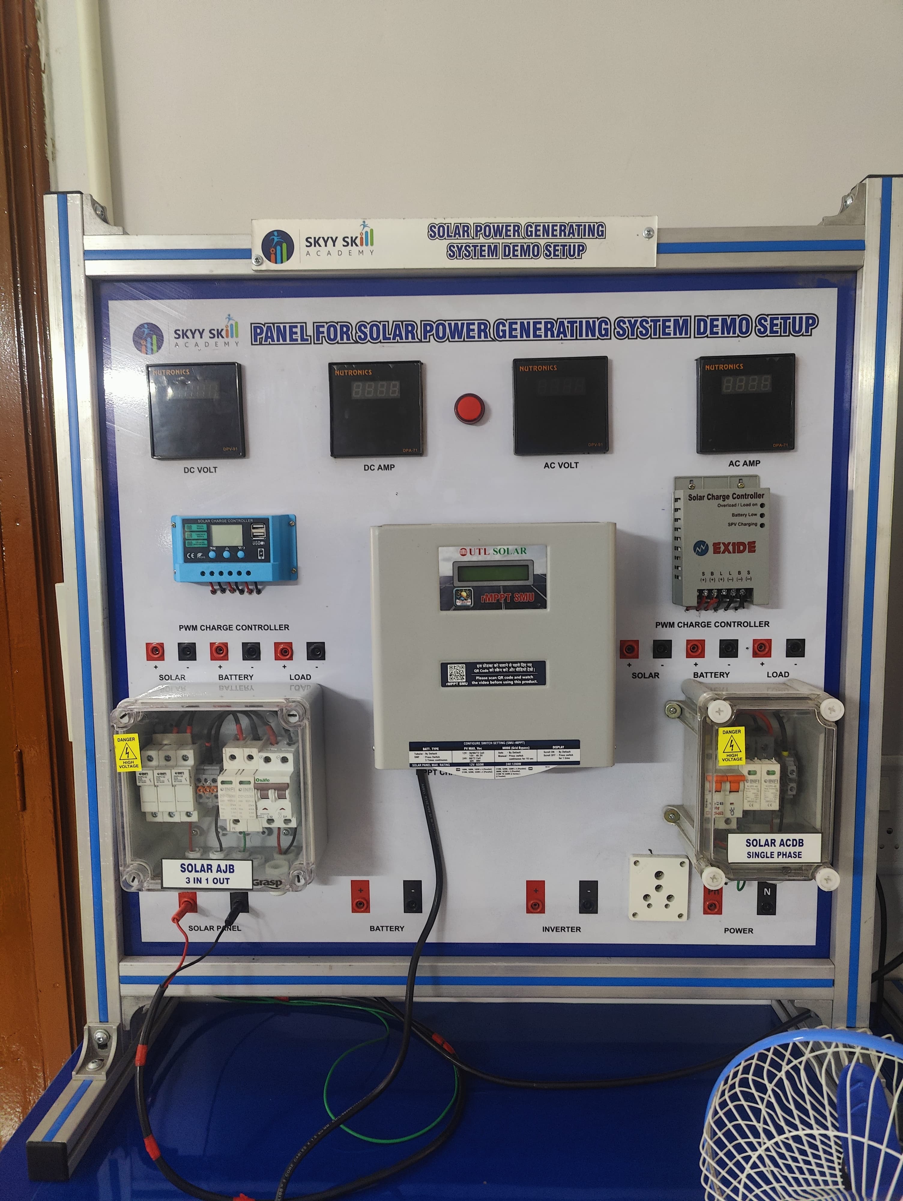 Solar lab installed at Birla Vishwakarma Mahavidyalaya, Anand, Gujarat - photo 1 of 2