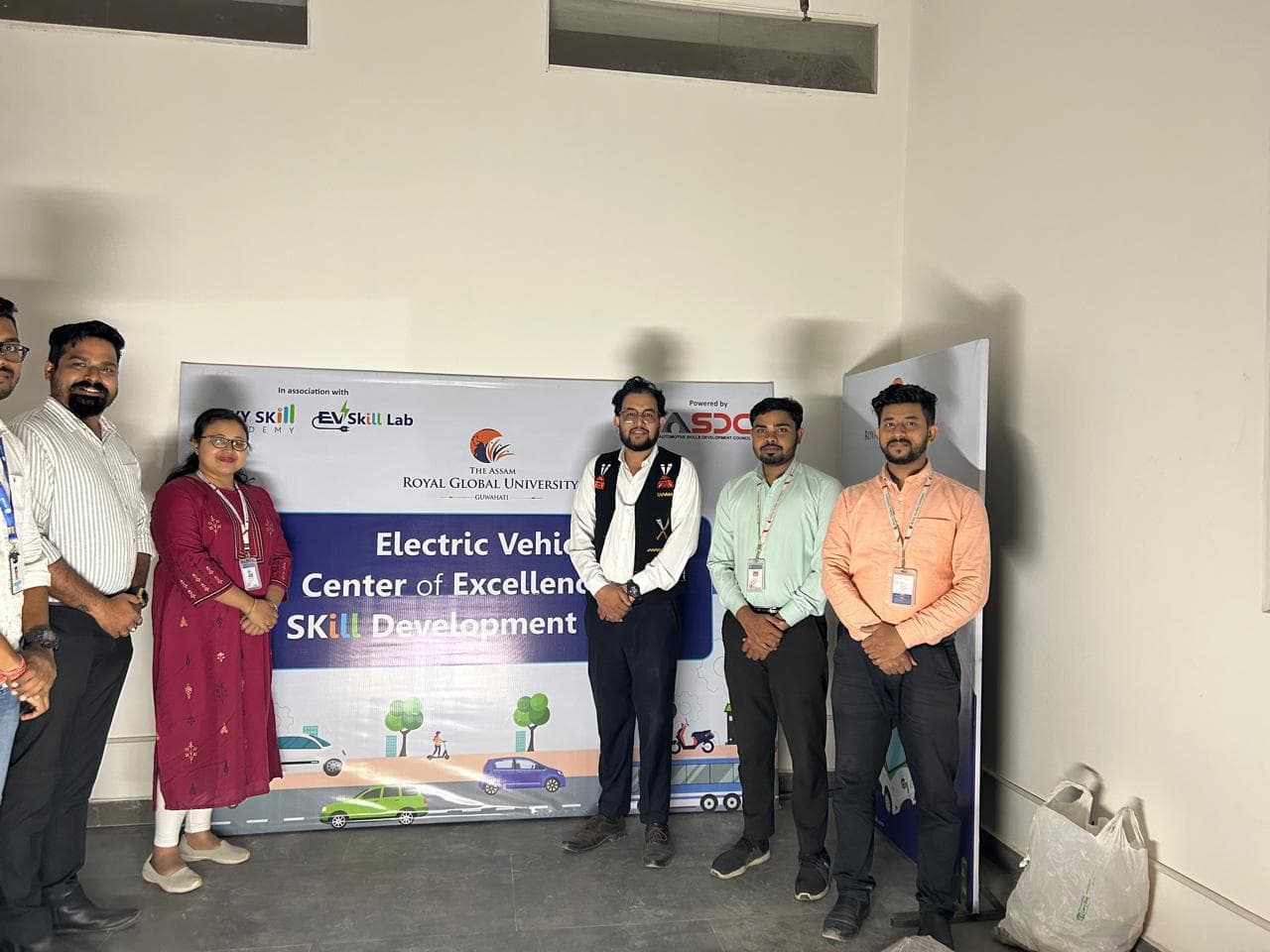 EV lab installed at Royal Global University, Guwahati, Assam - photo 1 of 3