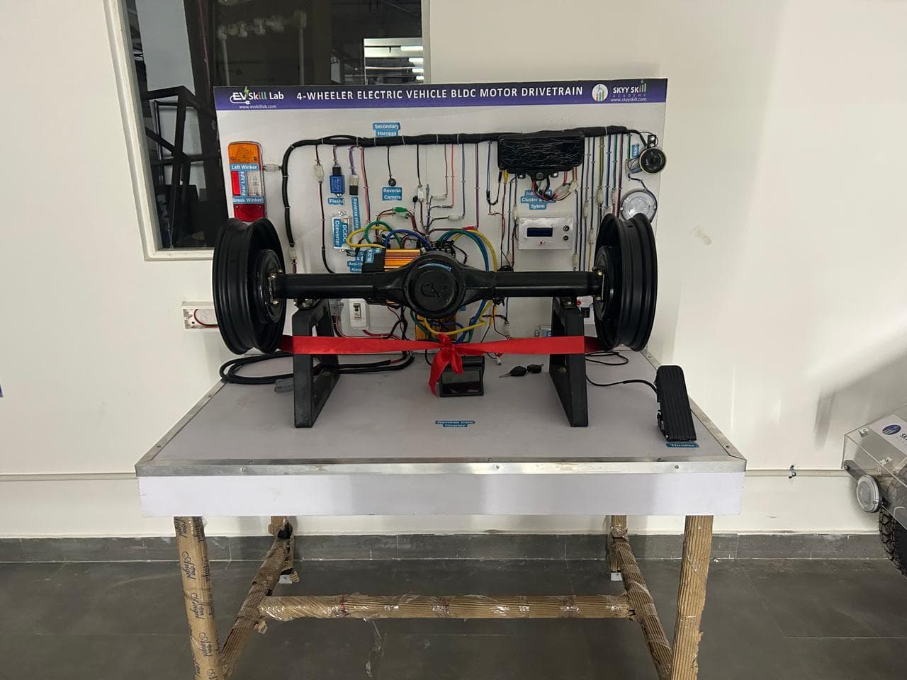 EV lab installed at Royal Global University, Guwahati, Assam - photo 2 of 3