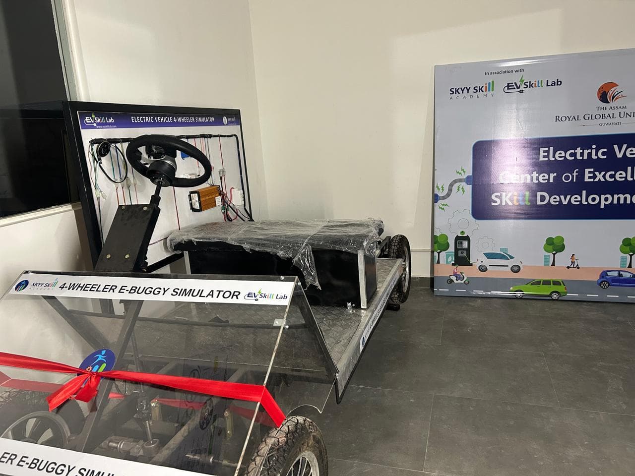 EV lab installed at Royal Global University, Guwahati, Assam - photo 3 of 3