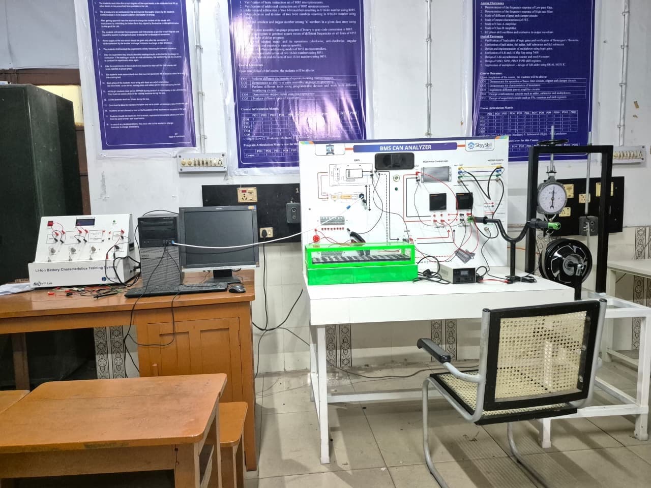 EV lab installed at Veer Surendra Sai University of Technology, Burla, Odisha - photo 2 of 3