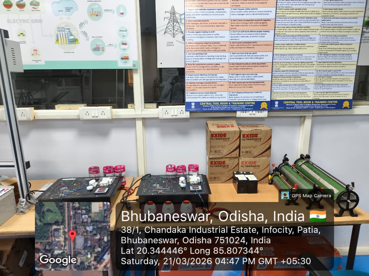 Solar lab installed at Central Tool Room and Training Centre, Bhubaneswar, Odisha - photo 4 of 4