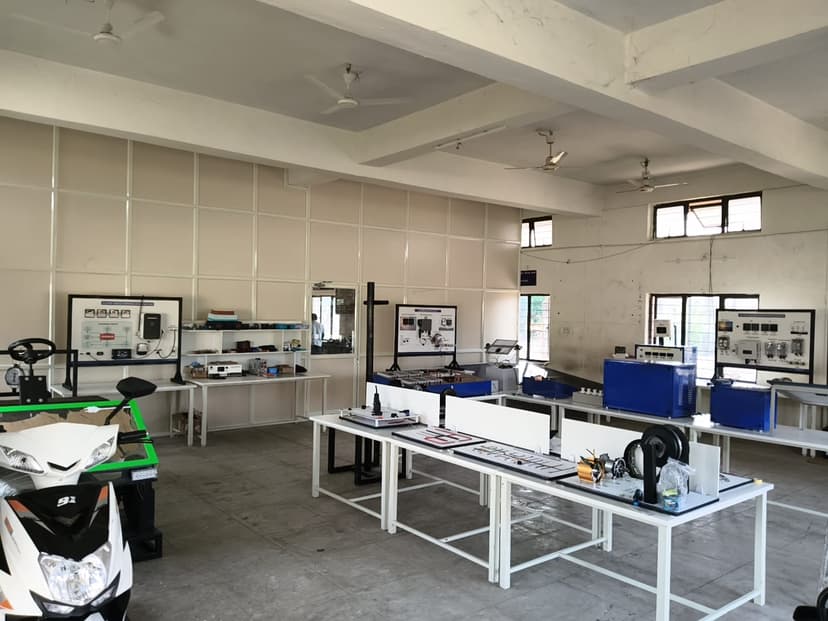 EV & Solar lab installed at Govt.ITI College, Tirupathi, Tirupati, Andhra Pradesh