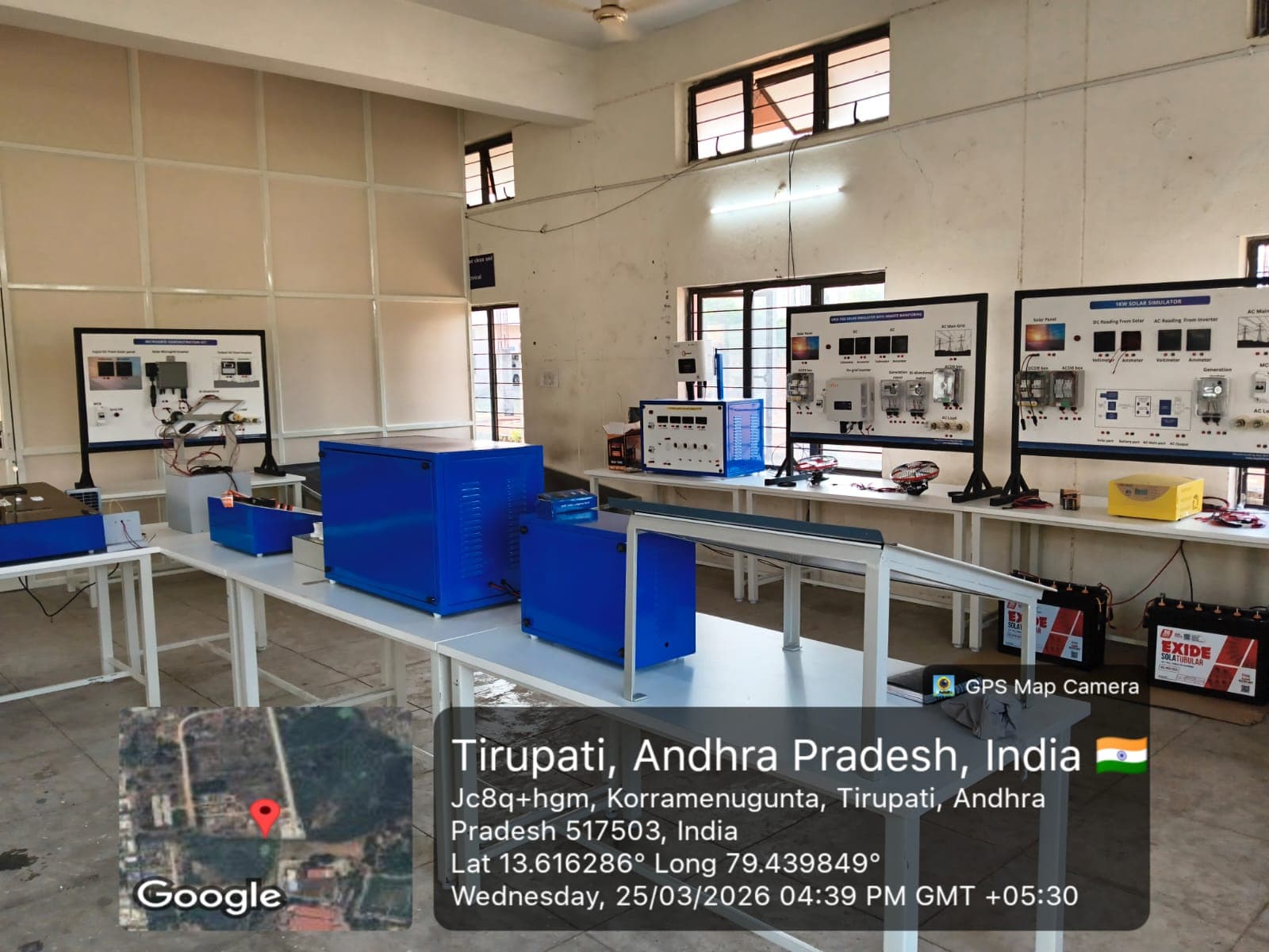 EV & Solar lab installed at Govt.ITI College, Tirupathi, Tirupati, Andhra Pradesh - photo 1 of 4
