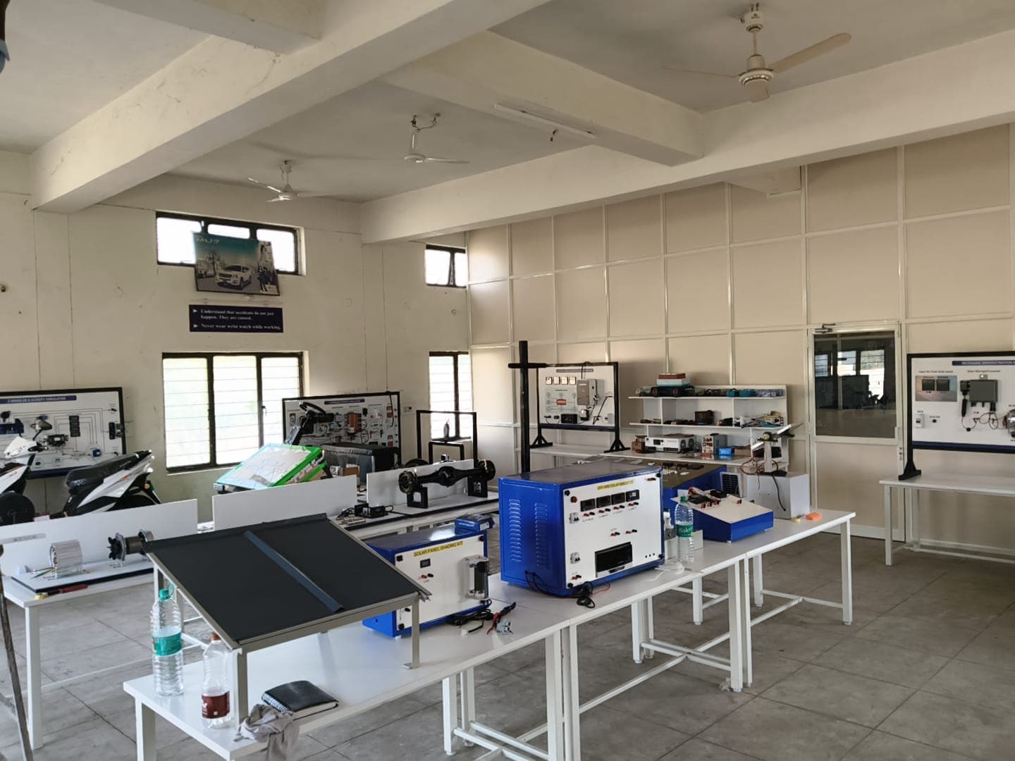 EV & Solar lab installed at Govt.ITI College, Tirupathi, Tirupati, Andhra Pradesh - photo 2 of 4