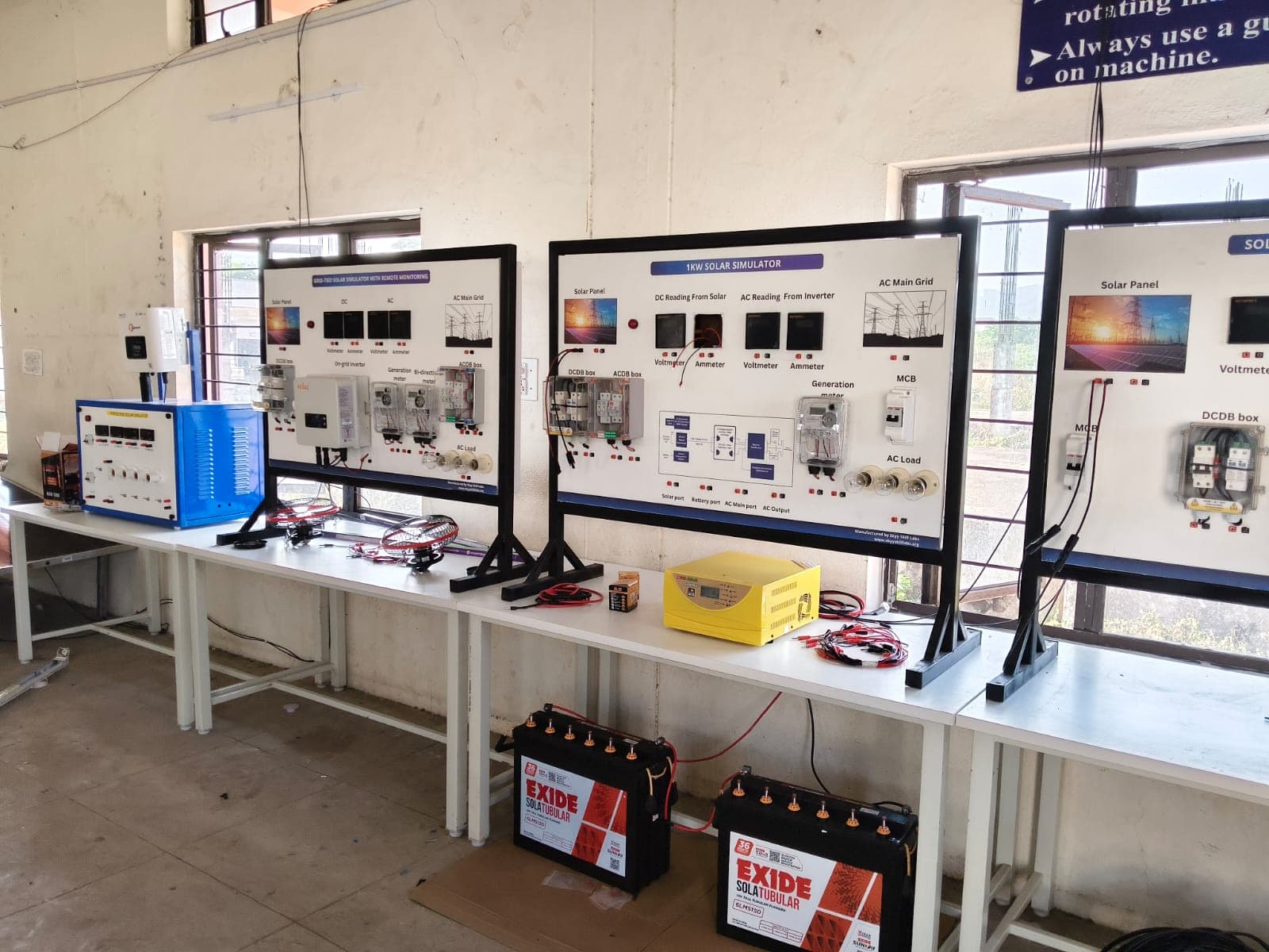 EV & Solar lab installed at Govt.ITI College, Tirupathi, Tirupati, Andhra Pradesh - photo 3 of 4
