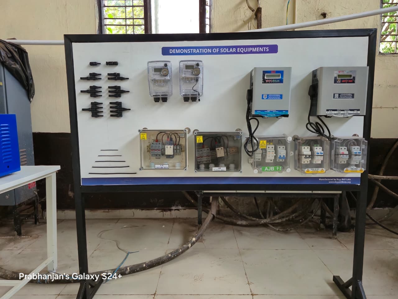 EV & Solar lab installed at Government ITI Belagavi, Belagavi, Karnataka - photo 1 of 4
