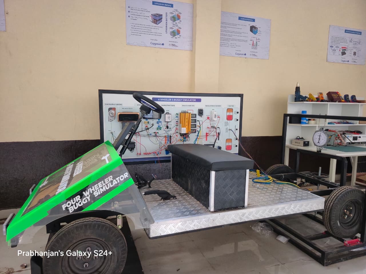 EV & Solar lab installed at Government ITI Belagavi, Belagavi, Karnataka - photo 4 of 4