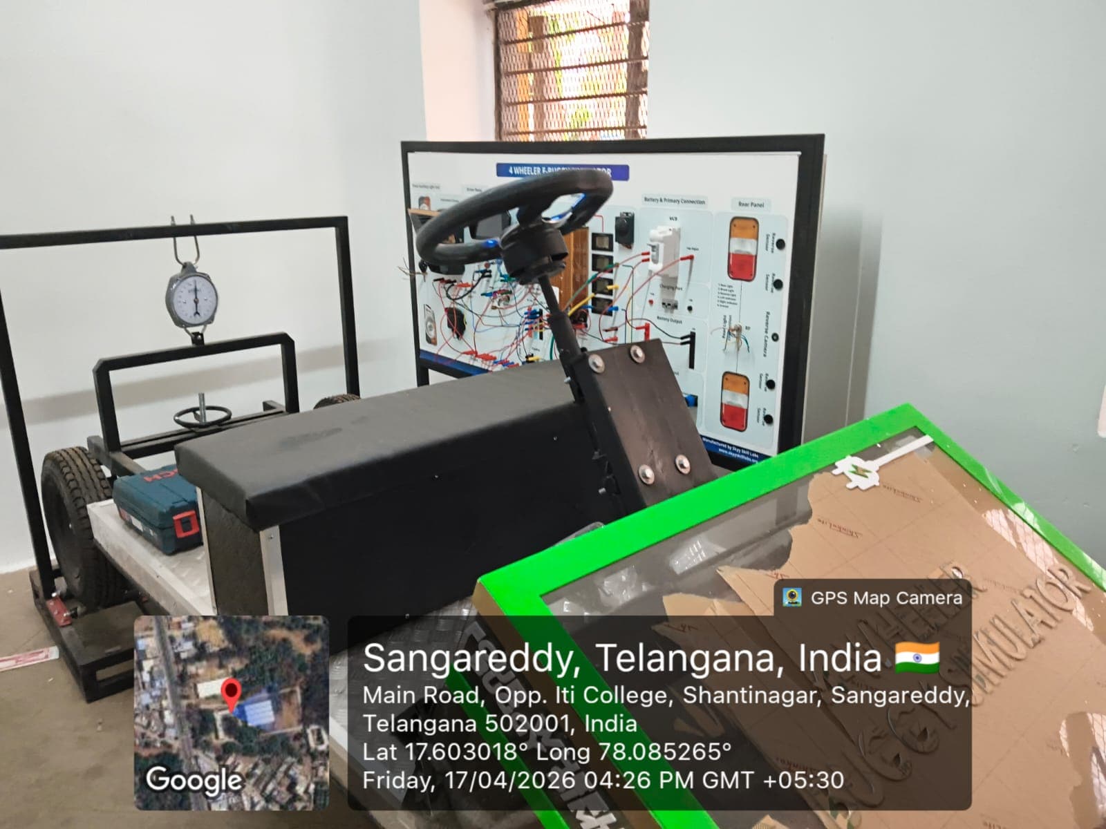 EV lab installed at Govt ITI Sangareddy, Sangareddy, Telangana - photo 1 of 3