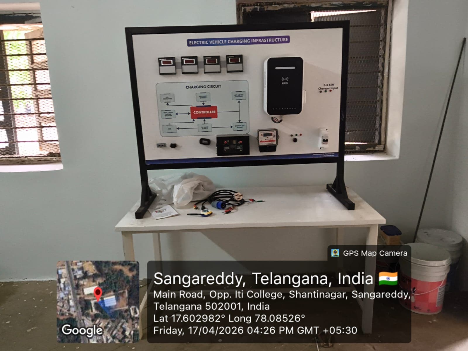 EV lab installed at Govt ITI Sangareddy, Sangareddy, Telangana - photo 2 of 3