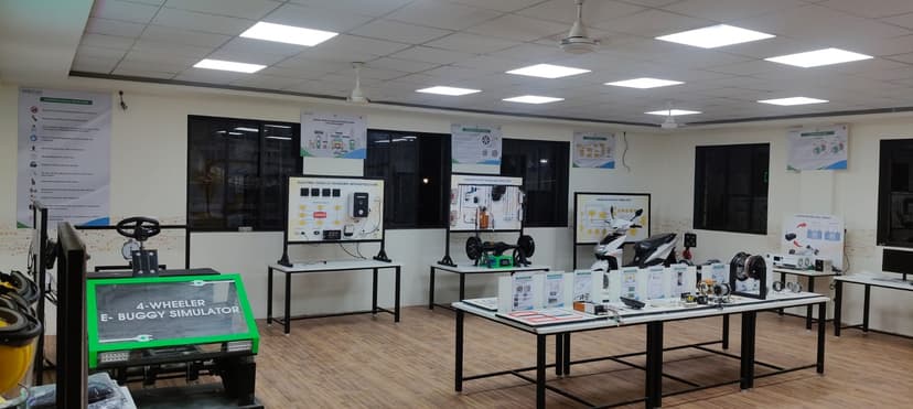 EV lab installed at Govt. ITI Thane, Thane, Maharashtra
