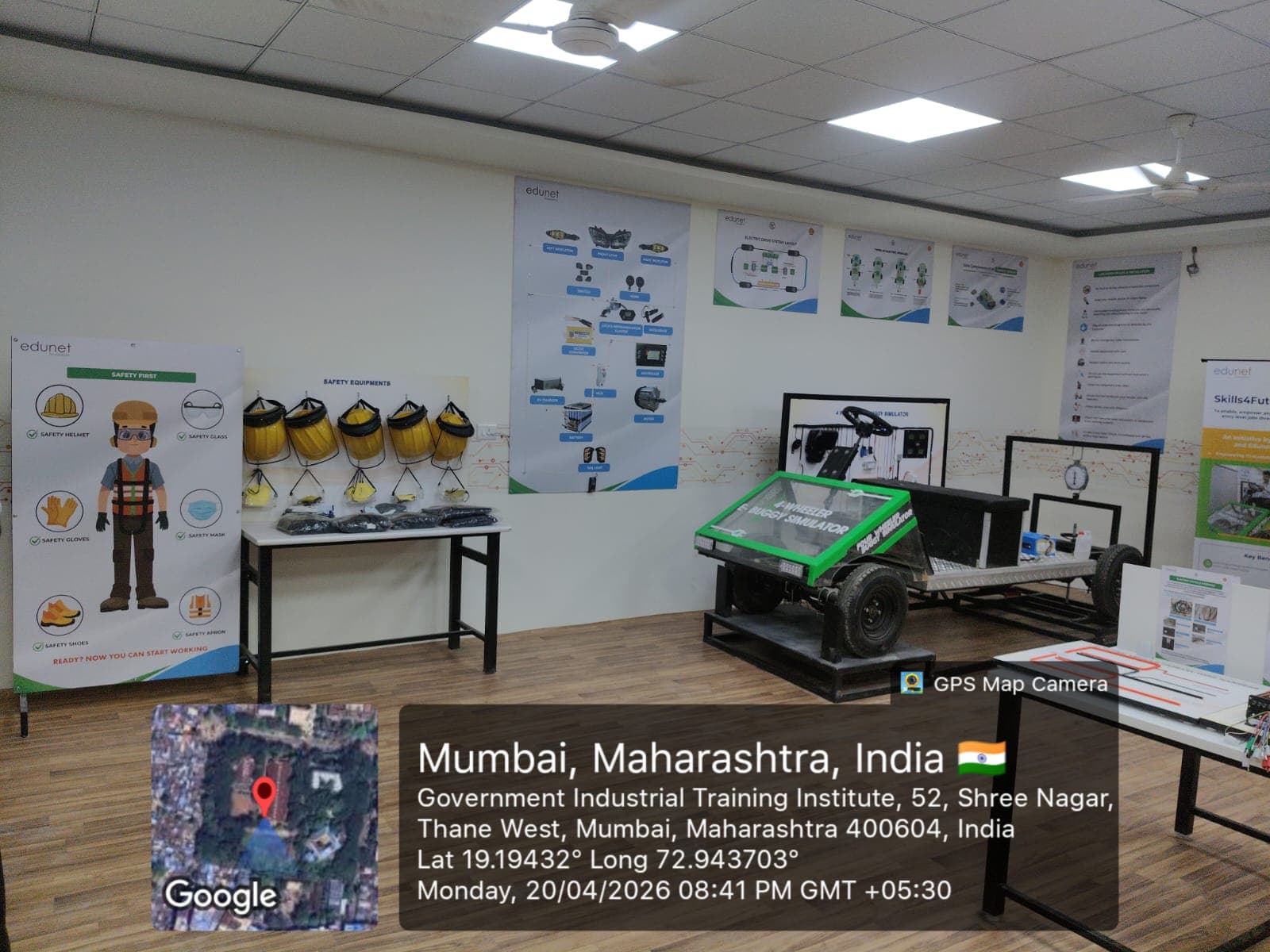 EV lab installed at Govt. ITI Thane, Thane, Maharashtra - photo 1 of 4