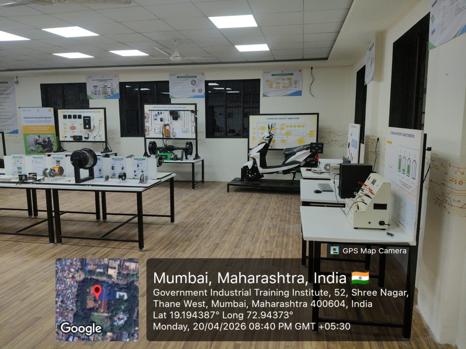 EV lab installed at Govt. ITI Thane, Thane, Maharashtra - photo 2 of 4