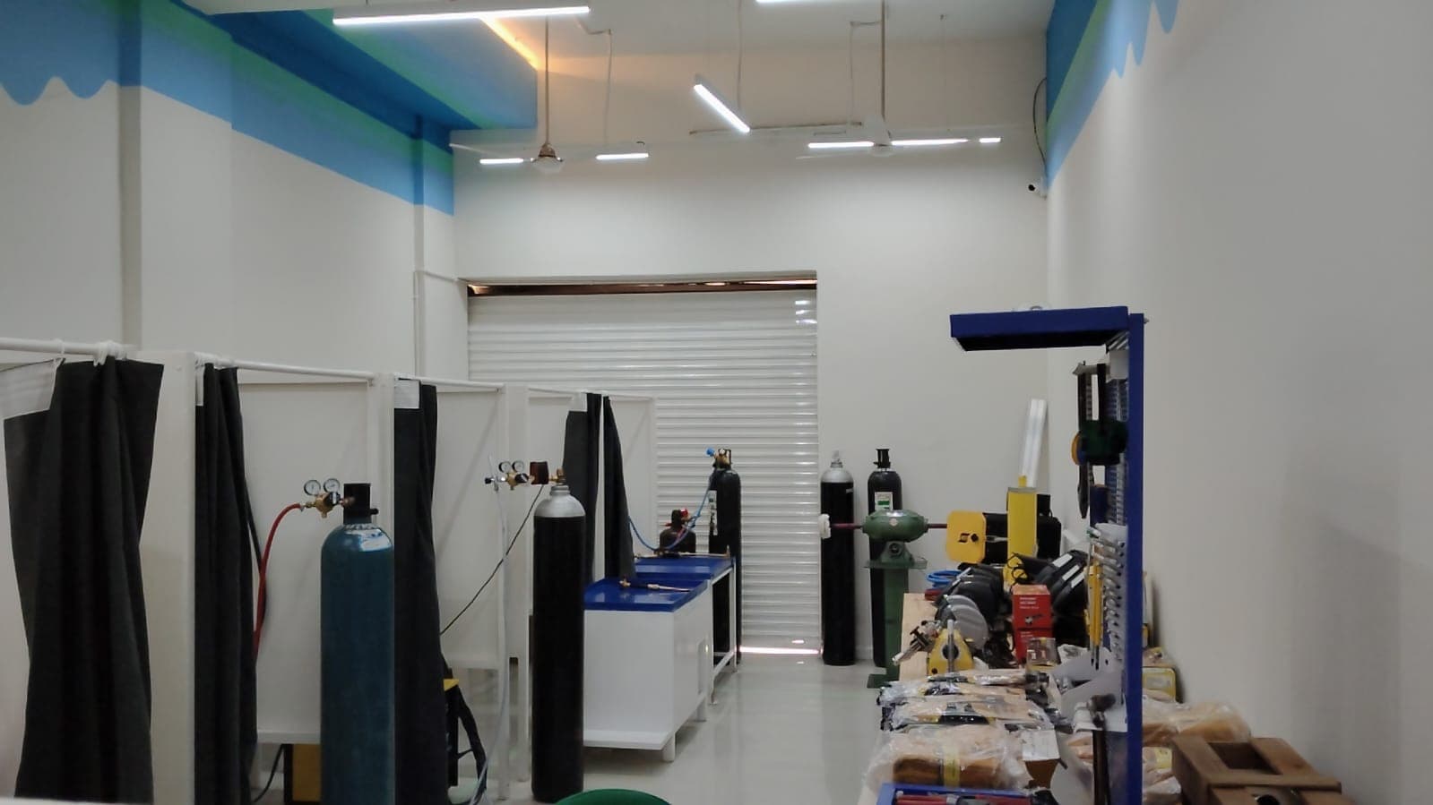 Welding lab installed at Govt. ITI Jamkhambaliya, Jamkhambaliya, Gujarat - photo 4 of 4