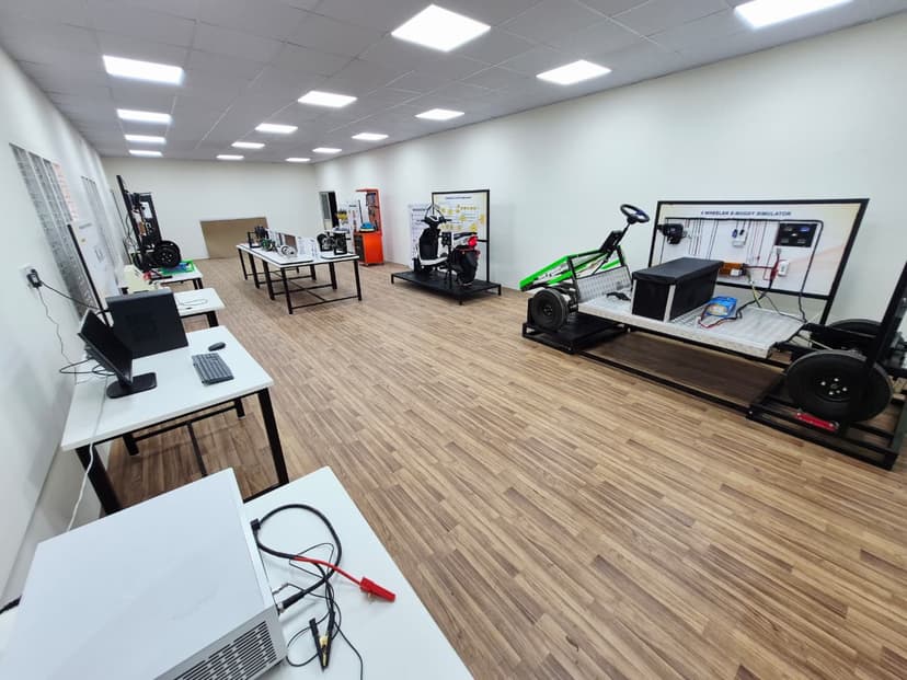 EV lab installed at Govt. ITI Guindy, Chennai, Tamil Nadu