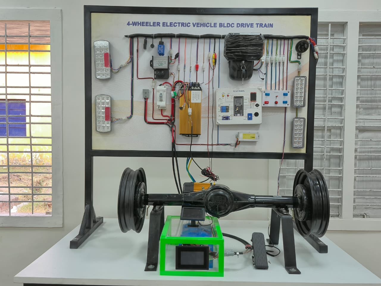 EV lab installed at Govt. ITI Ambattur, Chennai, Tamil Nadu - photo 1 of 4