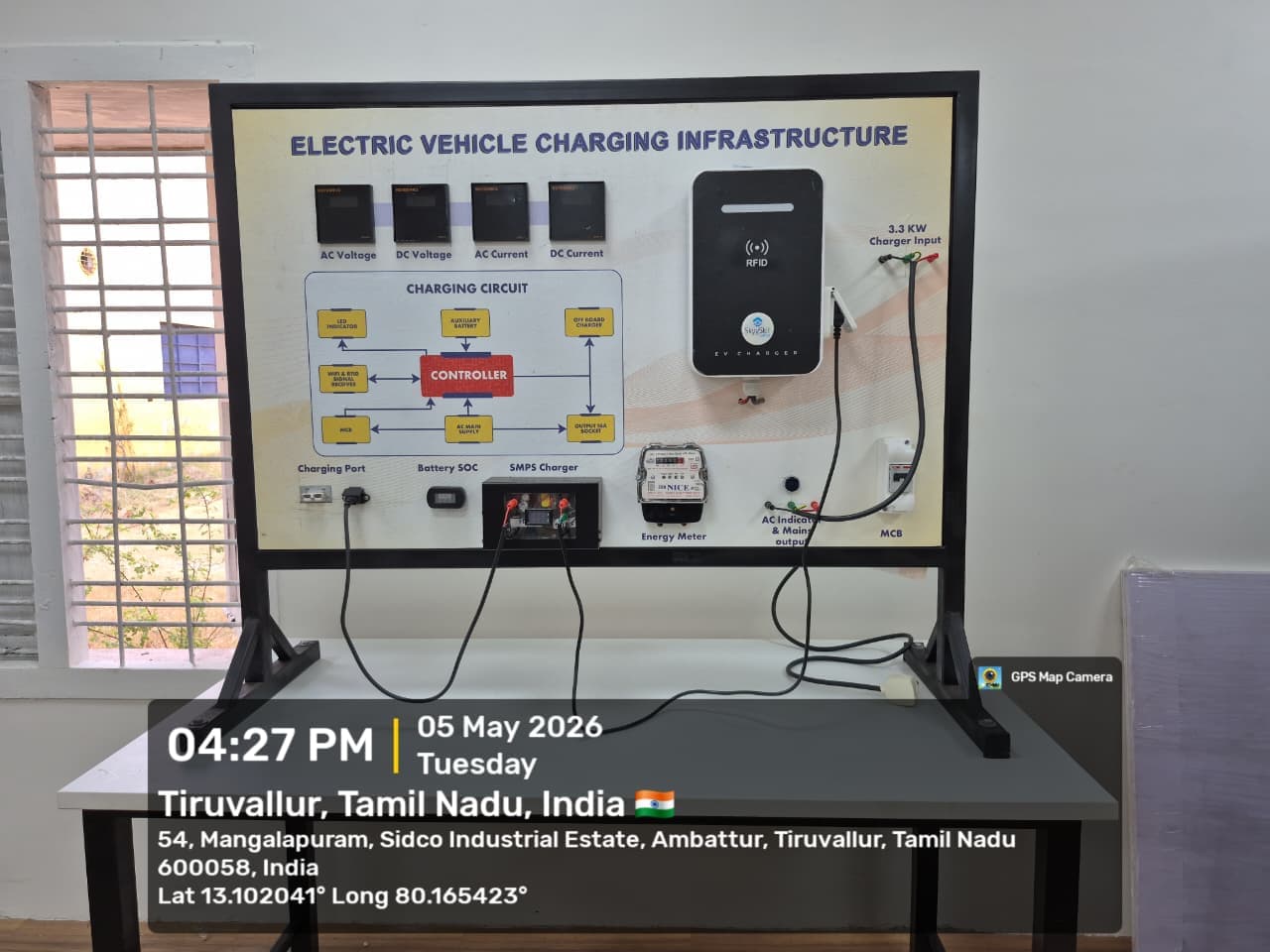 EV lab installed at Govt. ITI Ambattur, Chennai, Tamil Nadu - photo 2 of 4