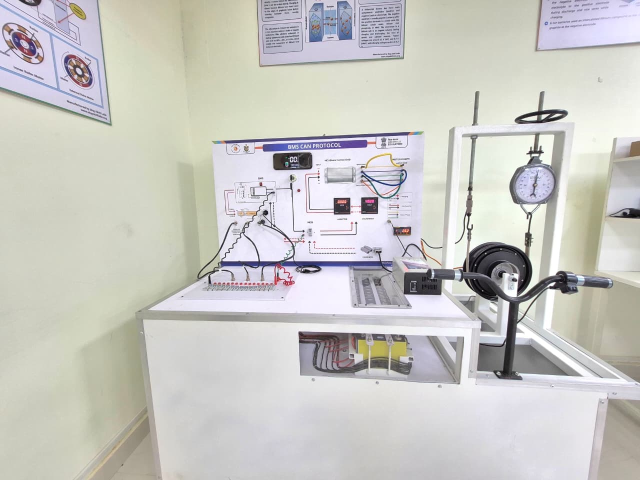 EV lab installed at Sri Venkateswara University, Tirupati, Andhra Pradesh - photo 2 of 4
