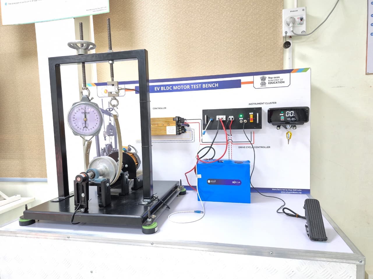 EV lab installed at Sri Venkateswara University, Tirupati, Andhra Pradesh - photo 4 of 4