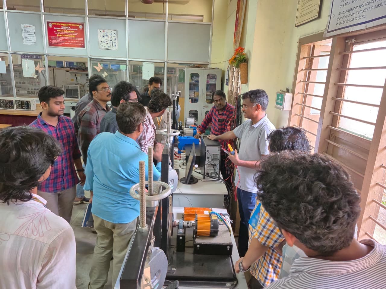 EV lab installed at Gayatri Vidya Parishad College of Engineering, Visakhapatnam, Andhra Pradesh - photo 2 of 4