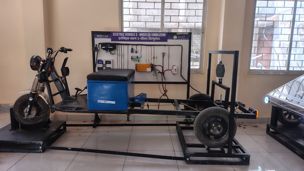 EV lab installed at MANIT Bhopal, Bhopal, Madhya Pradesh - photo 1 of 3