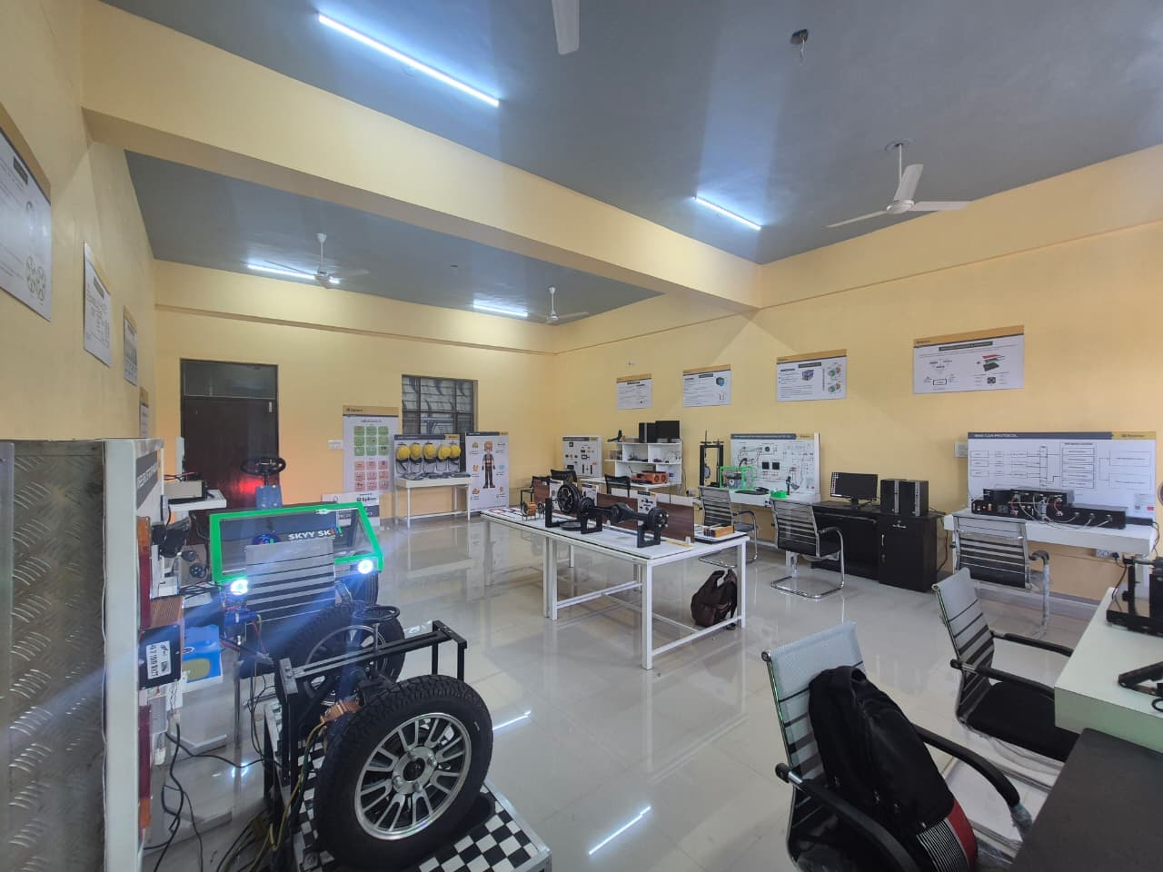 EV lab installed at Epiroc, Ajmer, Rajasthan