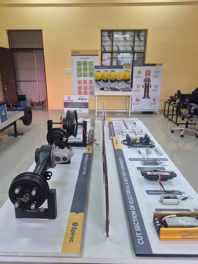 EV lab installed at Epiroc, Ajmer, Rajasthan - photo 1 of 4